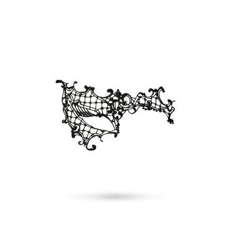 Maschera nera sexy erotica erotic night black edition half